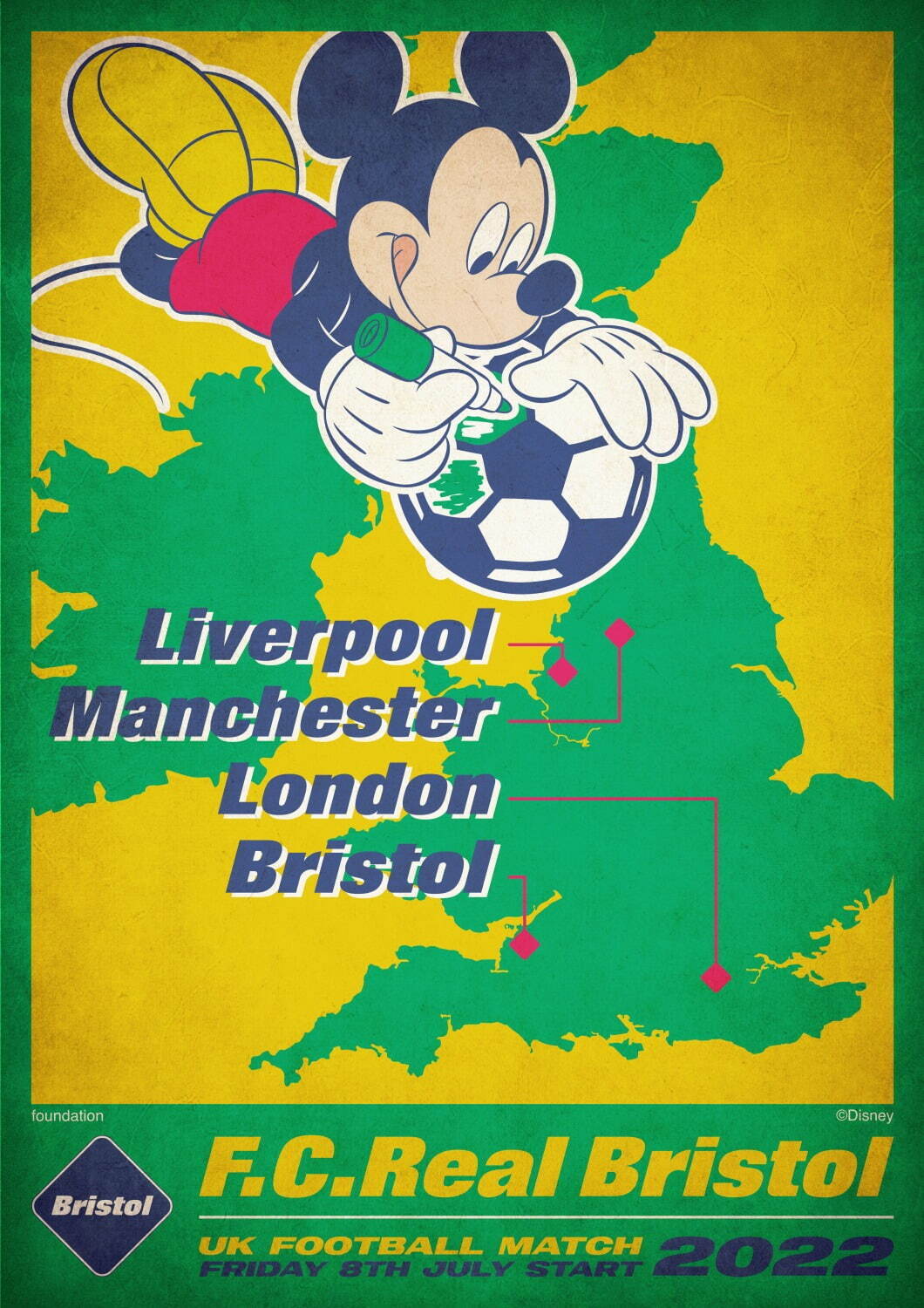 エフシーレアルブリストル(F.C.Real Bristol) ミッキーマウス｜写真22