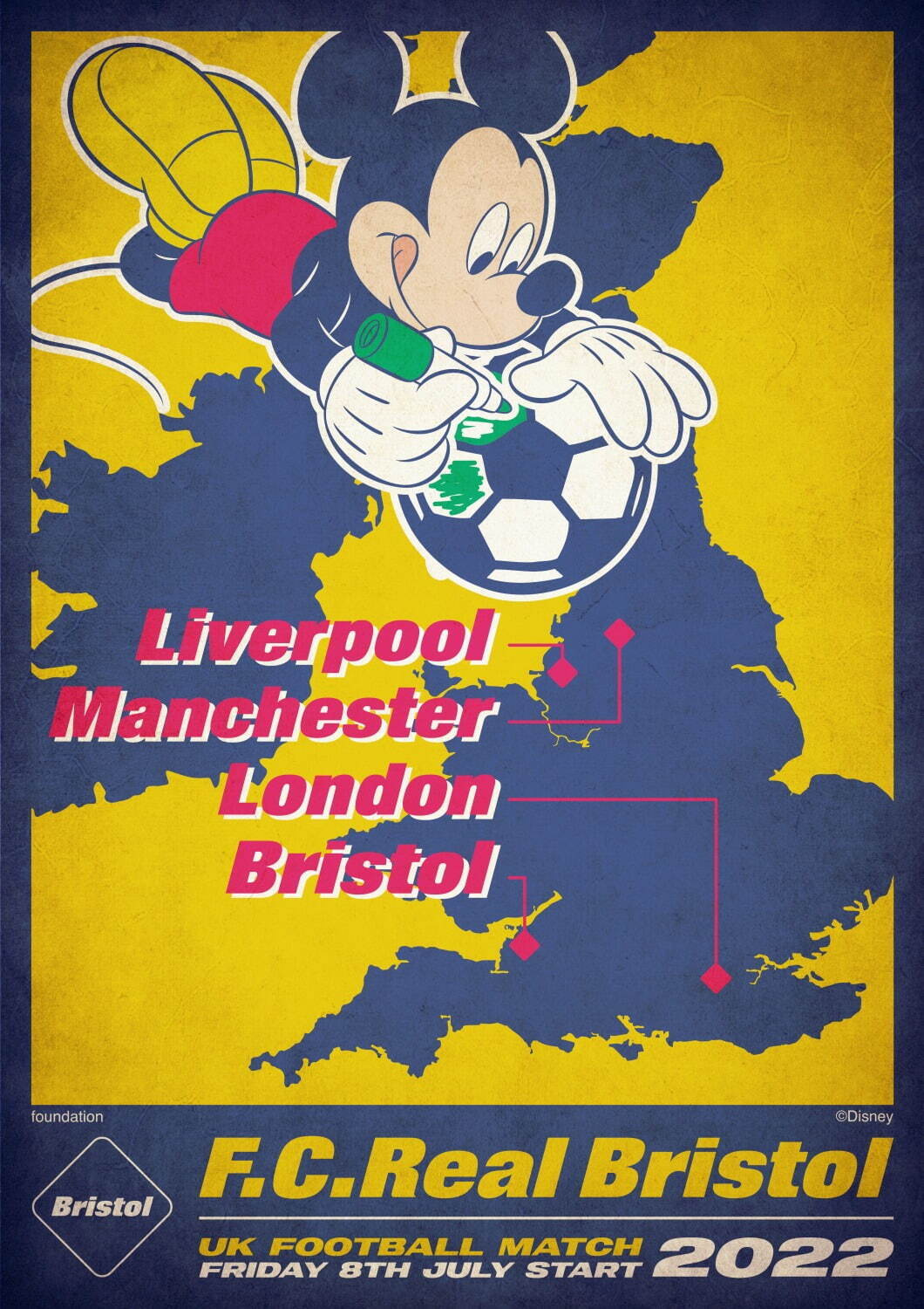 エフシーレアルブリストル(F.C.Real Bristol) ミッキーマウス｜写真21