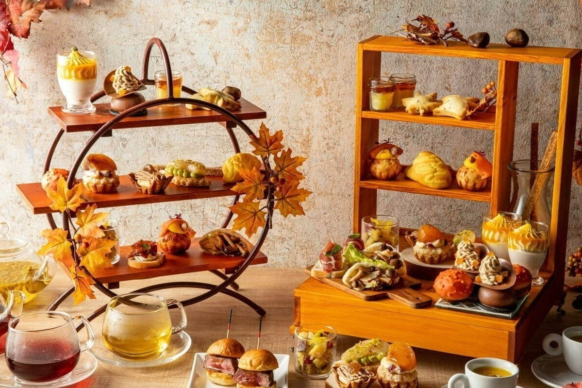 ぶどう｜秋アフタヌーンティー特集＜2022年全国版＞栗やさつま芋など“秋の味覚”スイーツを高級ホテルで