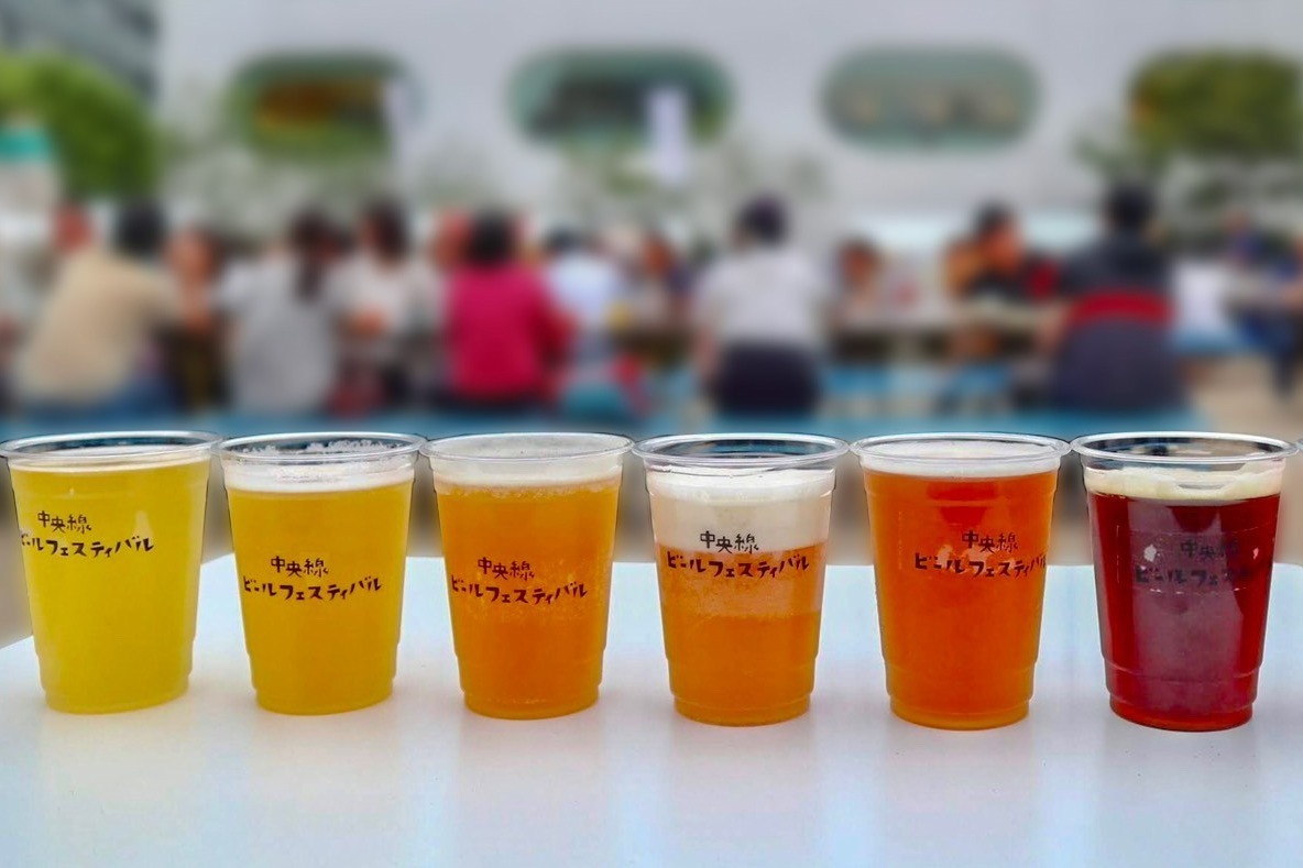 ご当地グルメ｜「中央線ビールフェスティバル」東京・武蔵境に“中央線沿線のクラフトビール”集結、駅員が作る生ビールも
