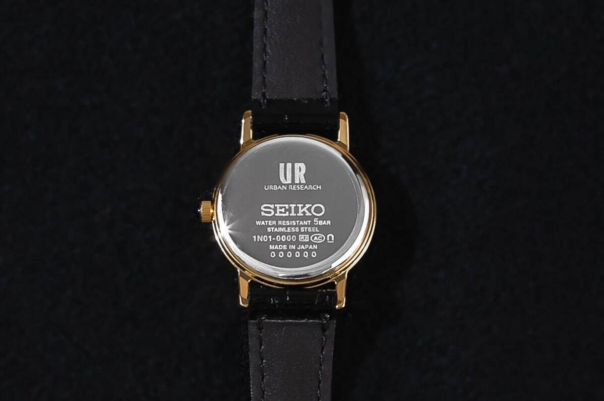 セイコー×アーバンリサーチの新作腕時計、“80年代ヴィンテージ風”文字盤＆クロコ型押しバンド｜写真5
