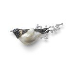 ミキモト新作ハイジュエリー - “五大陸”の野生動物を表現、パールを飾ったペンギンブローチなど｜写真4