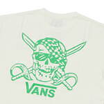 VANS“パイレーツ スカル”プリントの限定Tシャツ＆ヴィンテージ風スウェット｜写真3