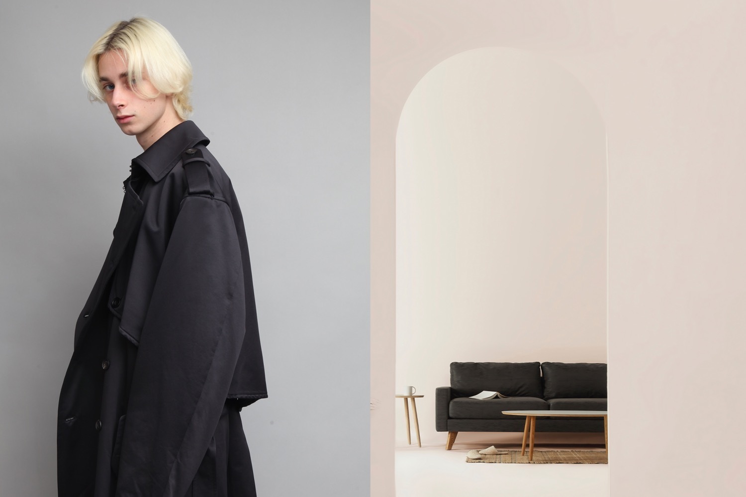 アトウ 青山本店で22年春夏セール - オーバーサイズのトレンチコートなどがセール価格で