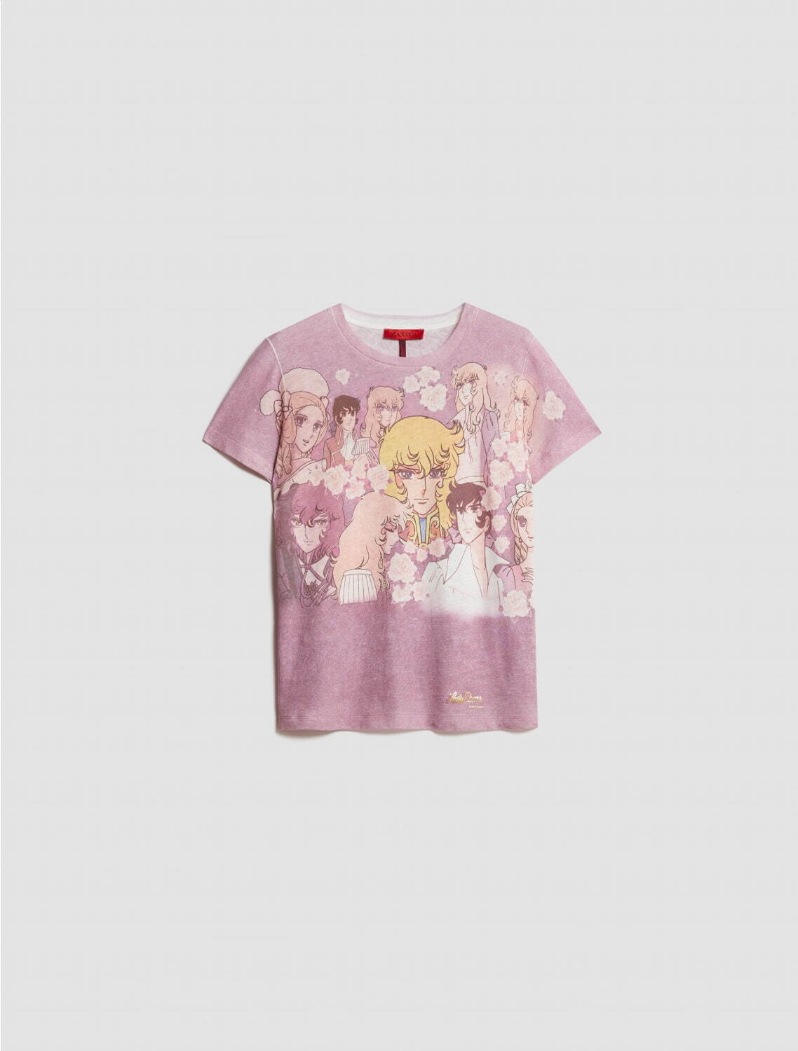 新品 未使用 タグ付 ベルサイユのばら オスカル アニメ Tシャツ 漫画 白