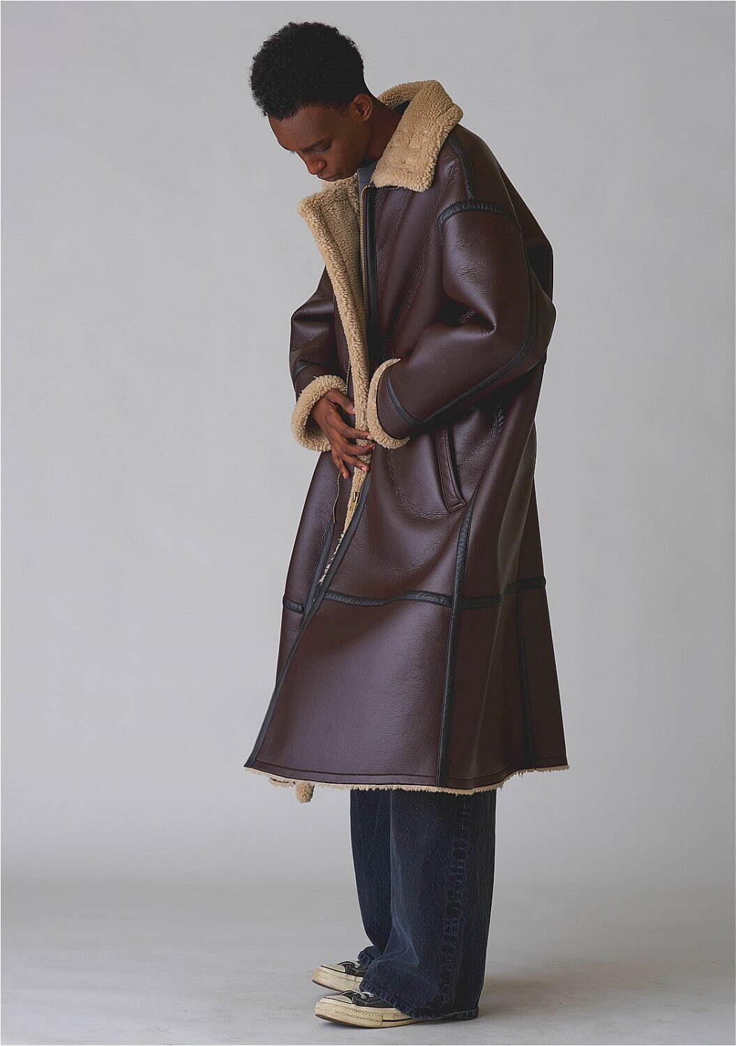 アンスクリア 2022-23年秋冬｜male ファーコート