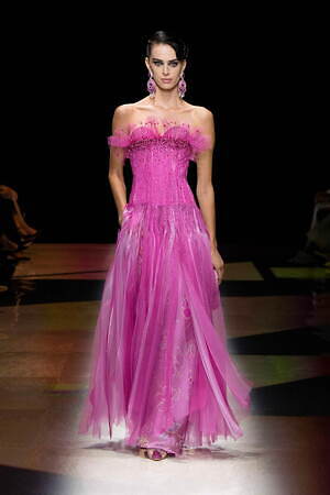 ジョルジオ アルマーニ プリヴェ(GIORGIO ARMANI PRIVÉ) 2022-23年秋冬ウィメンズコレクション  - 写真48