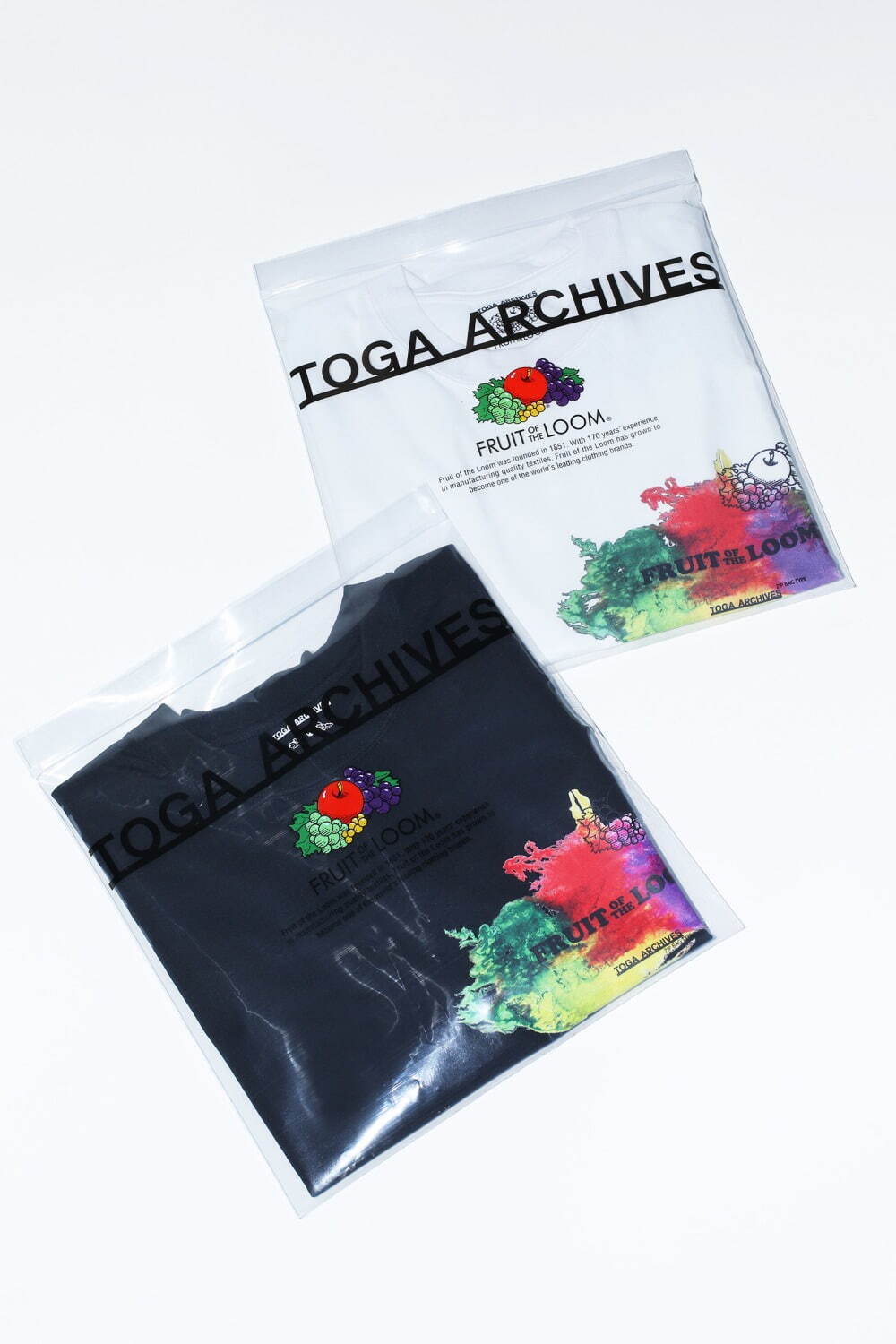 サイズ★【新品】TOGA × FRUIT OF THE LOOM Sサイズ ブラック