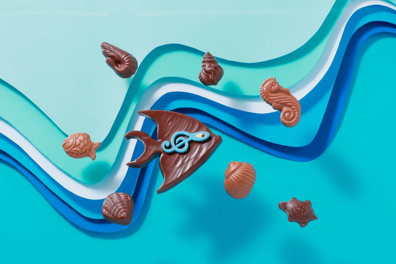 ジャン＝ポール・エヴァン 夏限定“海の生き物”ショコラ、ユニークなヒラメのチョコなど｜写真2