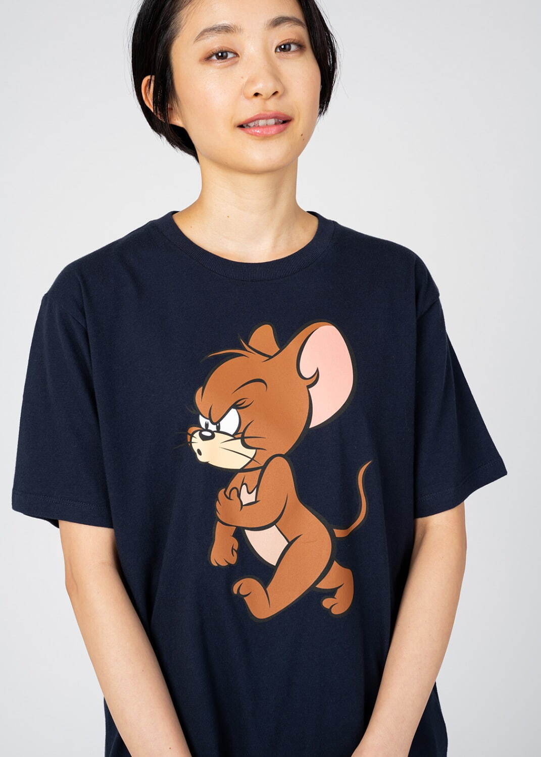 人気特価 グラニフ ジェリー Tシャツ ロンT 紺