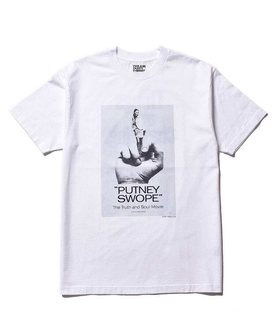 ロバート・ダウニー監督『パトニー・スウォープ』のポスターTシャツ 