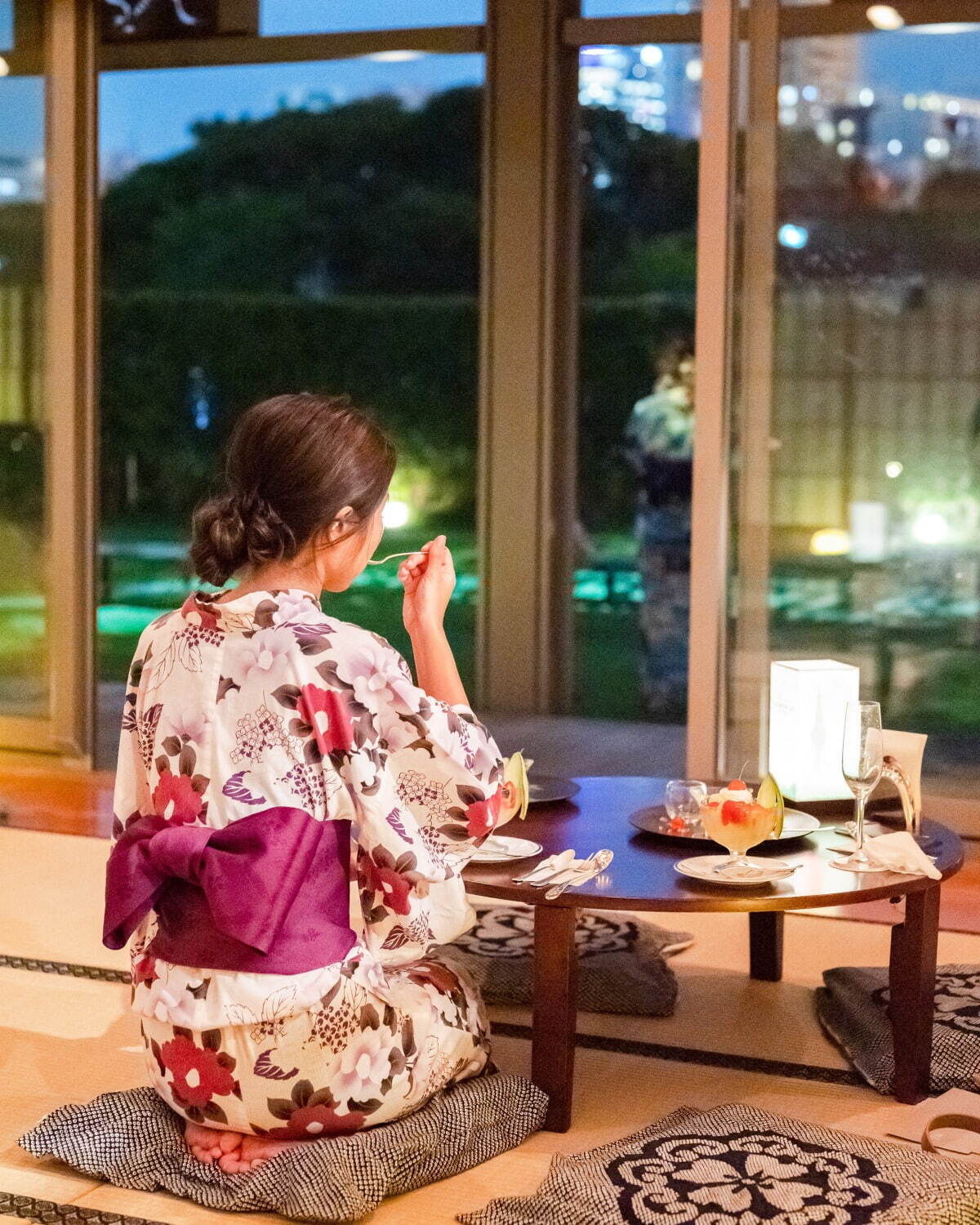 ザ・プリンス パークタワー東京「スズムシ カフェ」館内の神殿で夕涼み体験、テーマは“花と過ごす夏”｜写真10