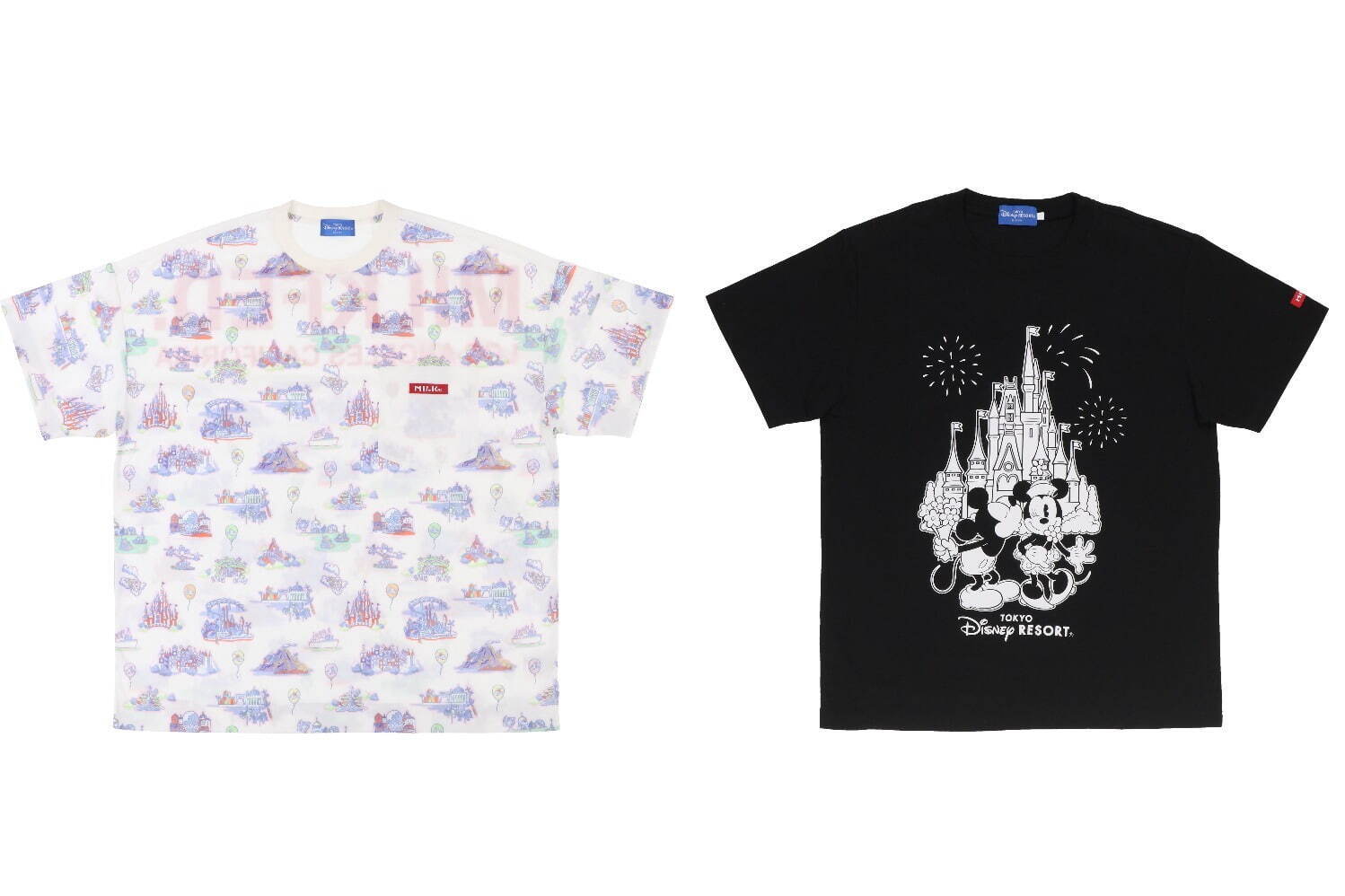 左から)Tシャツ〈MILKFED.〉8,500円、 5,500円