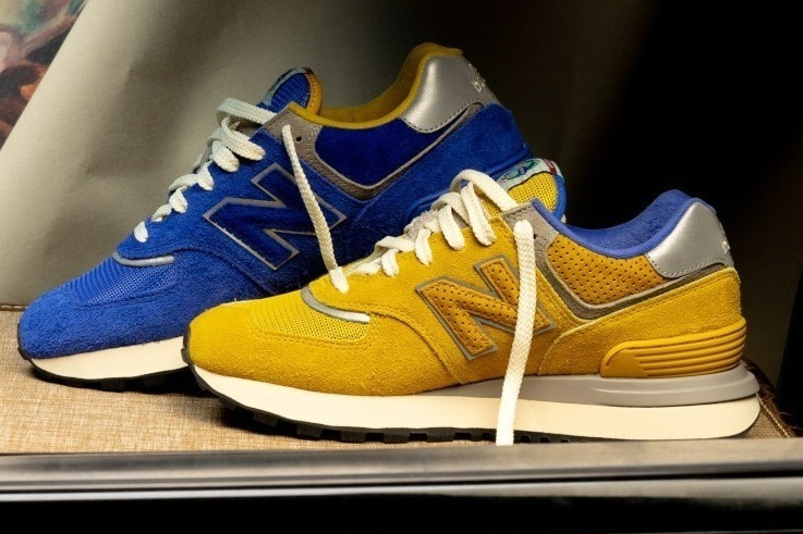 ニューバランス×ボデガ「574 レガシー」Nロゴに“パンチング”を加えたコラボスニーカー