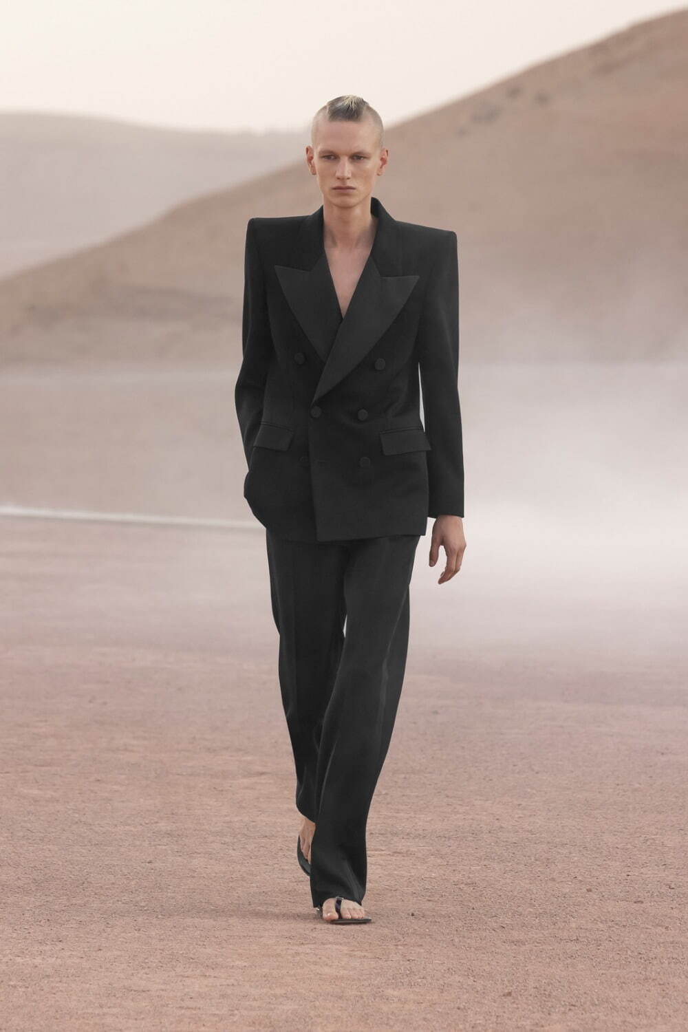 サンローラン(Saint Laurent) 2023年春夏メンズコレクション シルエット - 写真1