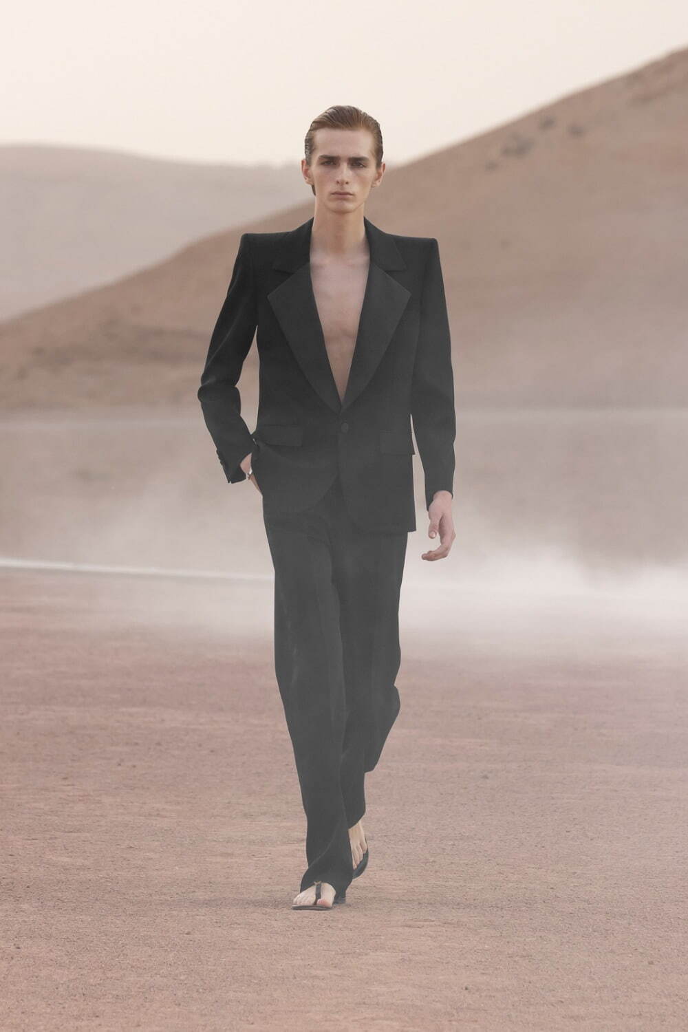 サンローラン(Saint Laurent) 2023年春夏メンズコレクション シルエット - 写真2