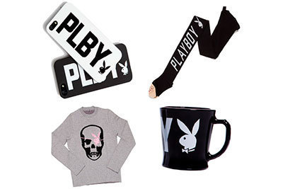 ケイト・モス｜雑誌「プレイボーイ」60周年記念コラボアイテム発売 - ペラフィネ、オニヴァ、ファイヤーキングなど