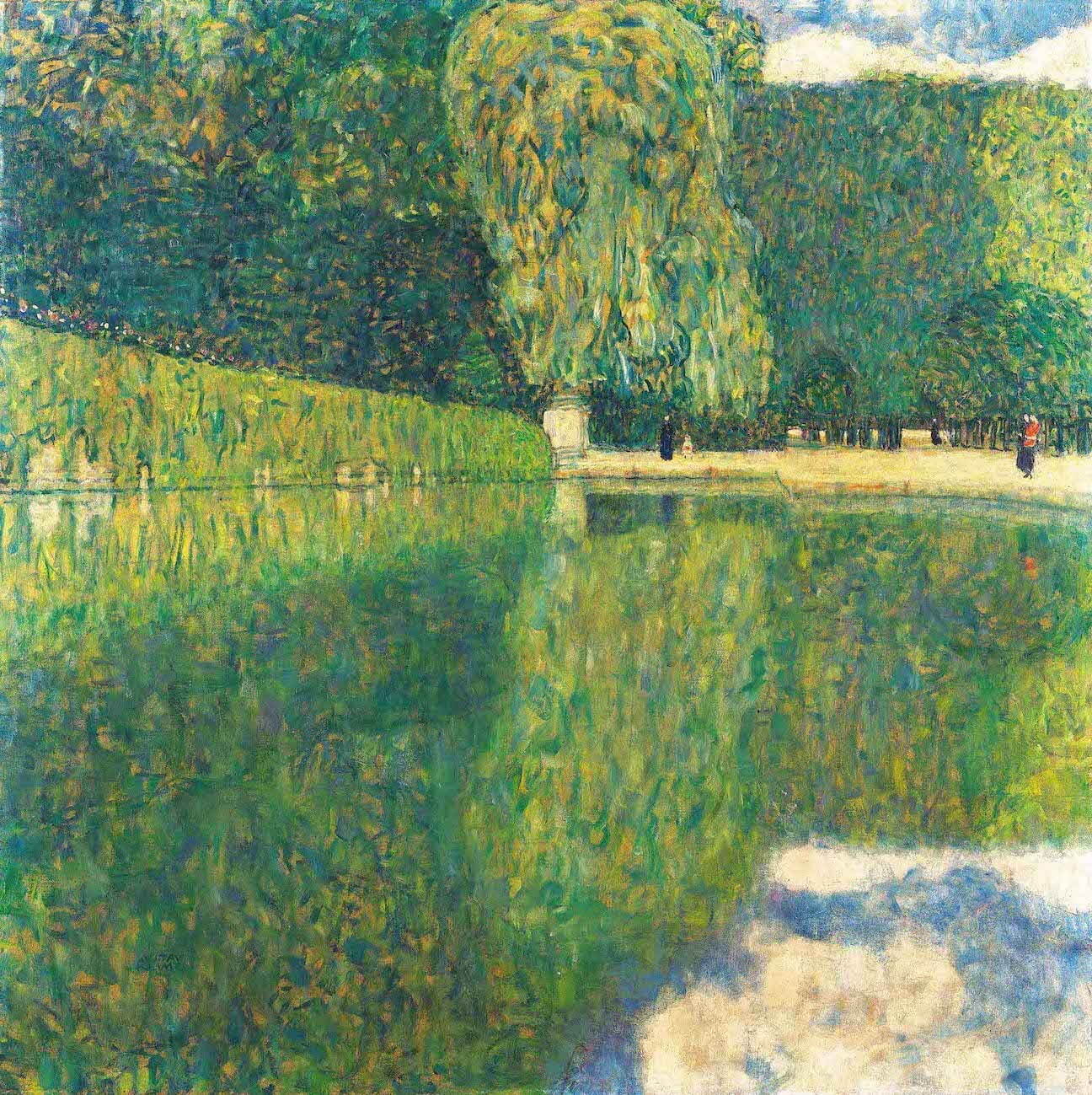 グスタフ・クリムト 《シェーンブルン庭園風景》 1916年　レオポルド美術館に寄託(個人蔵)
Leopold Museum, Vienna