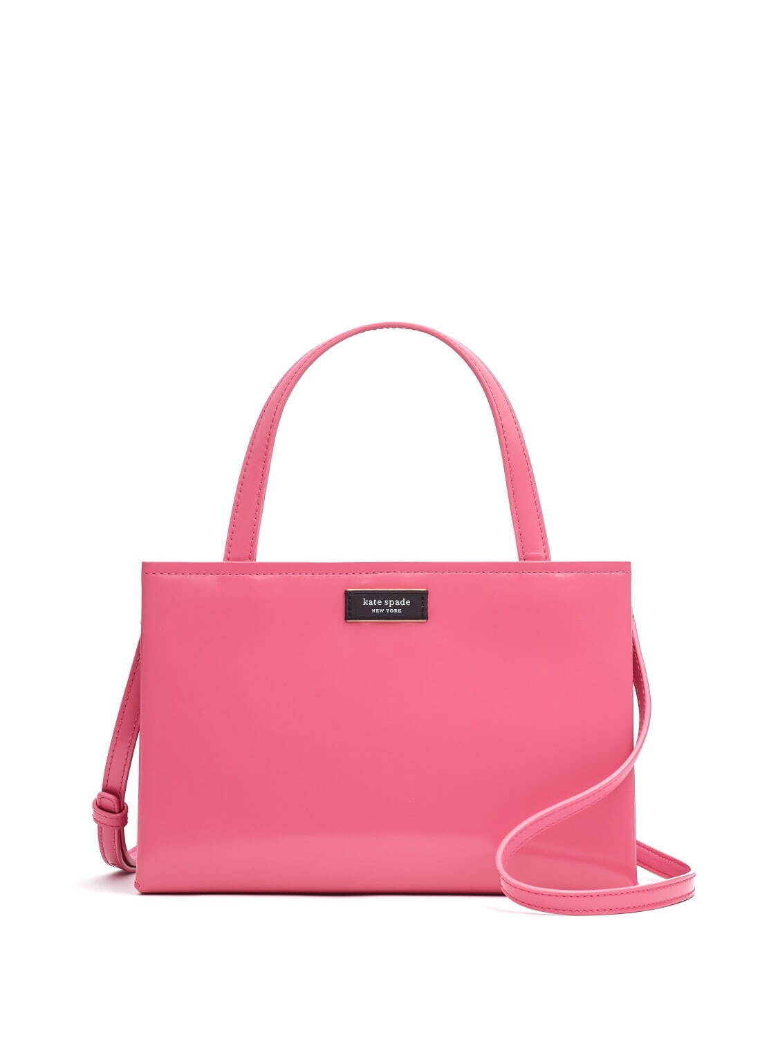 sam icon spazzolato leather small tote 55,000円