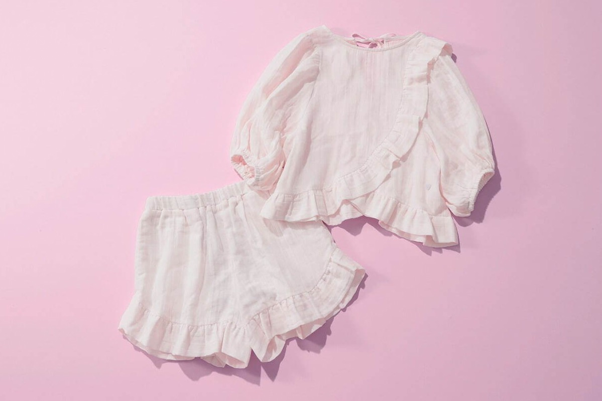 ジェラート ピケ新作“ピンク色”ルームウェア、フリル付きパジャマや 