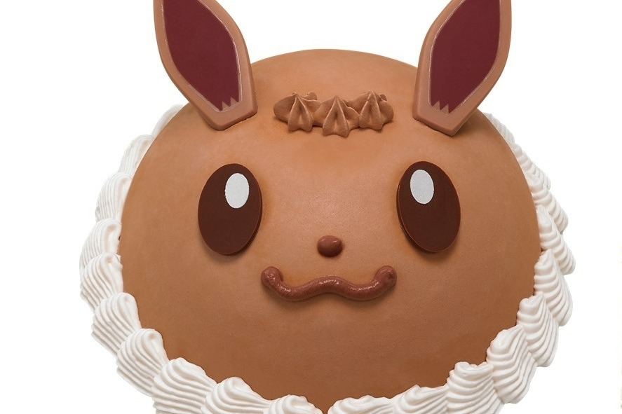 アイスクリームケーキ｜サーティワン「ポケモンフレーバー」の限定アイス、イーブイイメージの“エクレア”フレーバー初登場