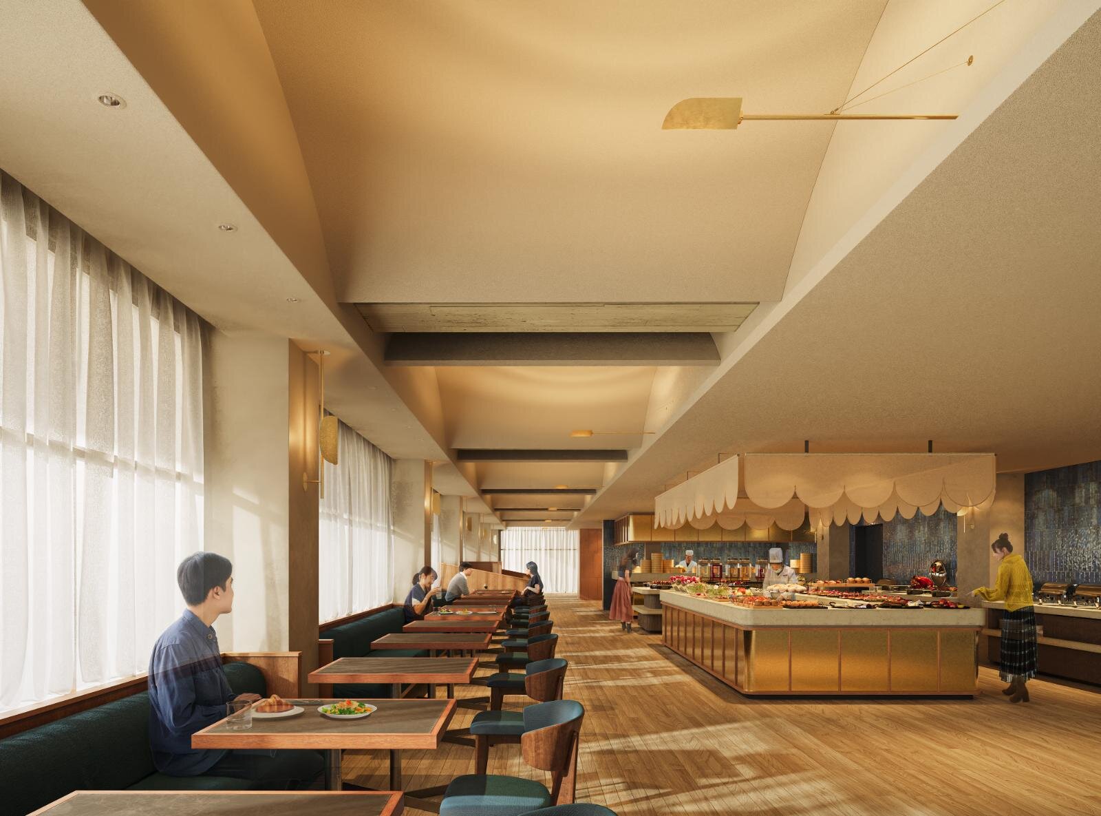 「OMO7横浜 by 星野リゾート」旧横浜市庁舎の建築・アートを再利用、ベーカリー＆ダイニングも｜写真15