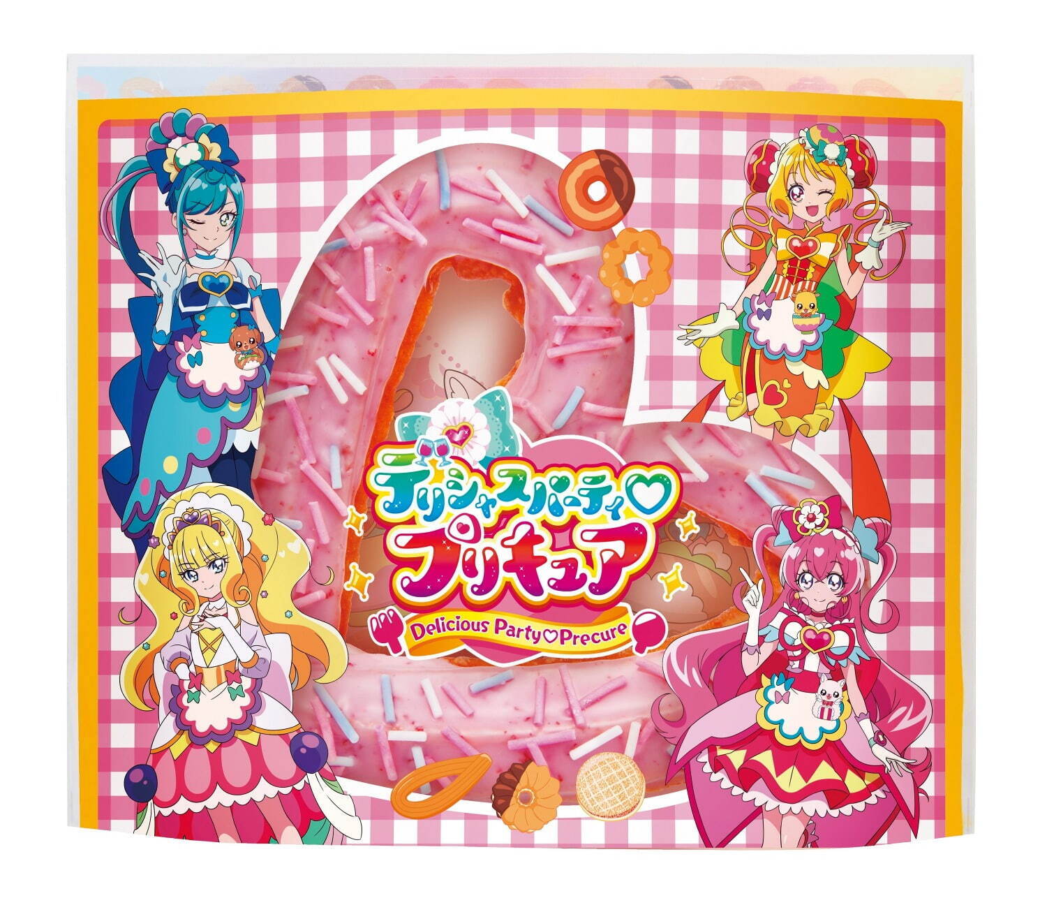 ミスタードーナツの「プリキュアドーナツ」ハート型チュロ生地に、ピンクの苺チョコをたっぷり｜写真7