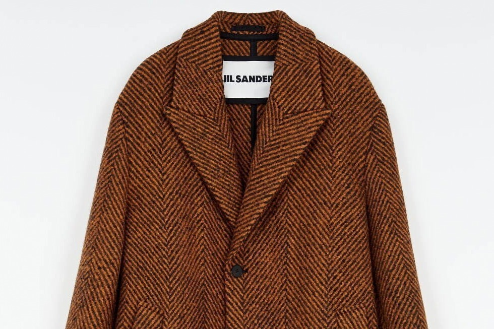 【JilSander】 ジルサンダー ウール ロングコート 3カラー展開 JILL SANDER (ジルサンダー) ロゴプリント フード フルボタン