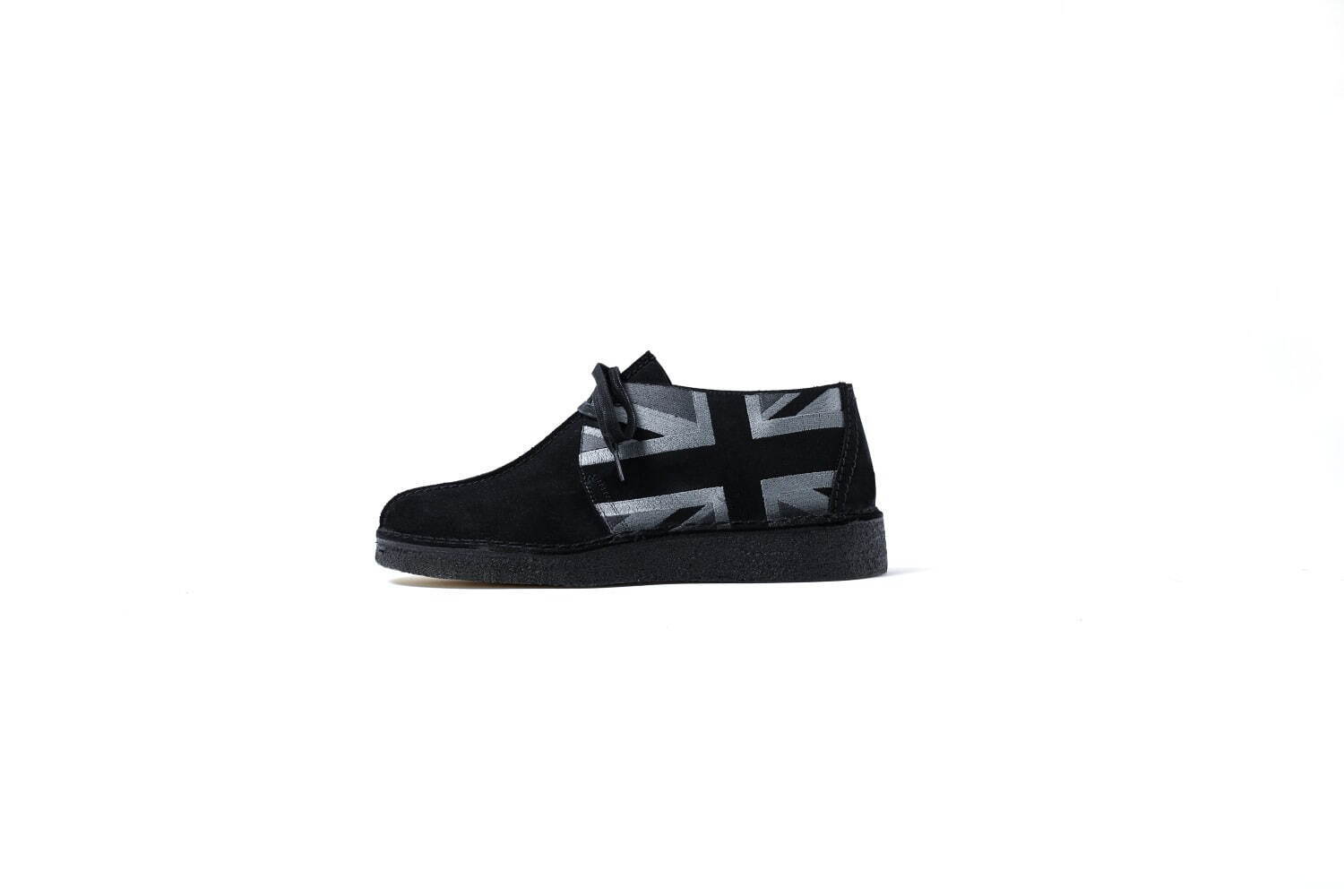 <クラークス オリジナルズ>ワラビー UK8 ブラック Clarks UK8.0 クラークスワラビーロー CLARKS WALLABEE-Lo 黒