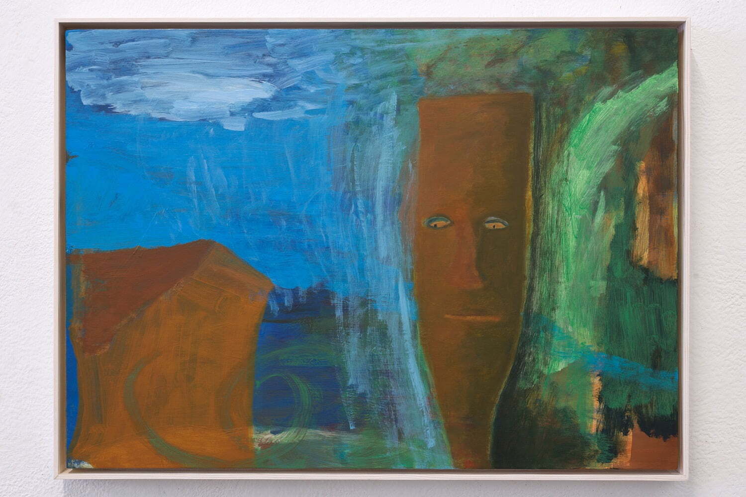 画家・平松典己の個展がエンダースキーマ「隙間」で - 抽象的な構成と色彩が呼応する絵画作品を紹介