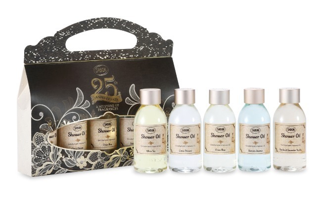 SABON“5つの香り”ミニボディソープの限定ギフトセット、ホワイトティー ...