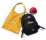 ザ・ノース・フェイス×ポケモン”駆けるピカチュウ”デイパックが富山のイベントで、ボール型サック付き｜写真1