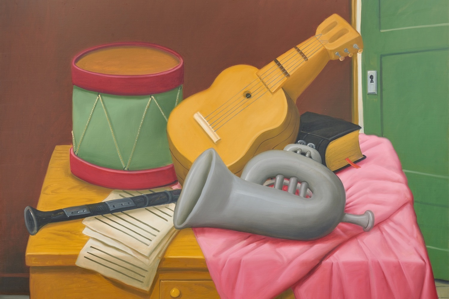 美術館｜「ボテロ展 ふくよかな魔法」名古屋市美術館で - 丸くふくよかな姿で描かれた絵画を展示