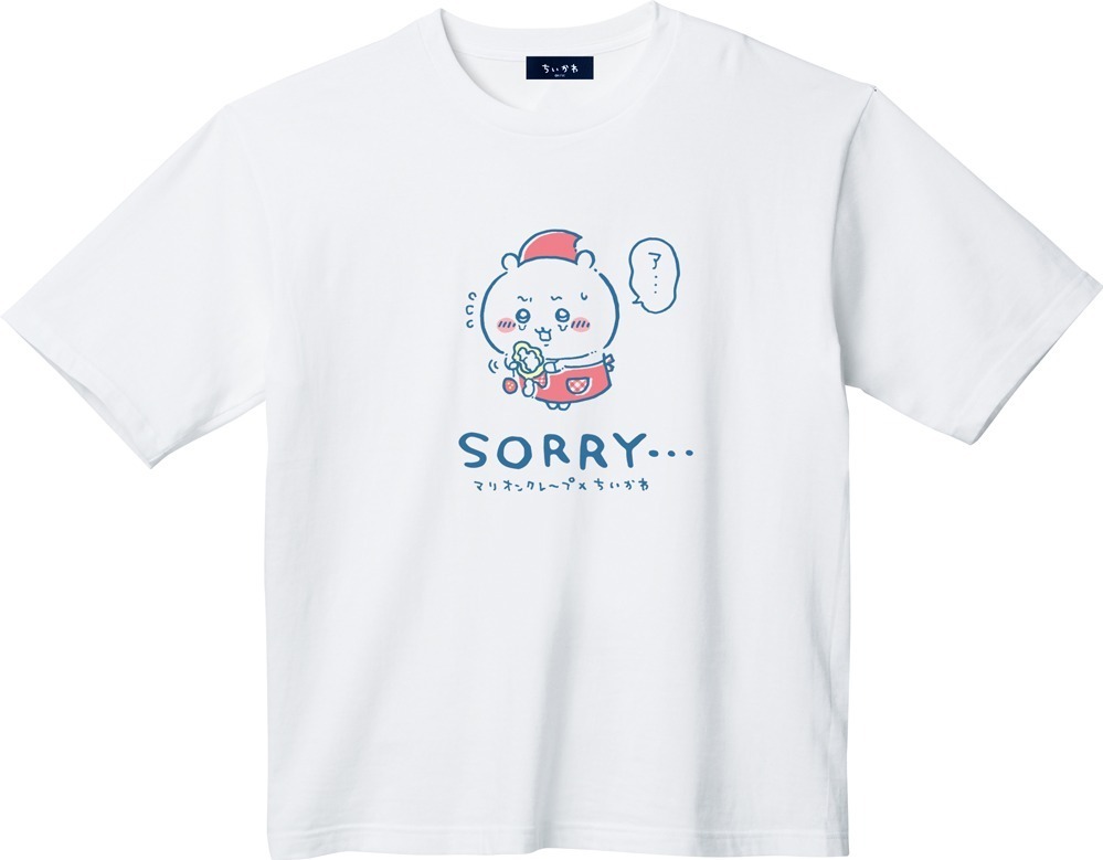 ちいかわ クレープ マリオンクレープ コラボ Tシャツ フェイスタオル 未開封 ちいかわクレープ フェイスタオル マリオンクレープ ちいかわ