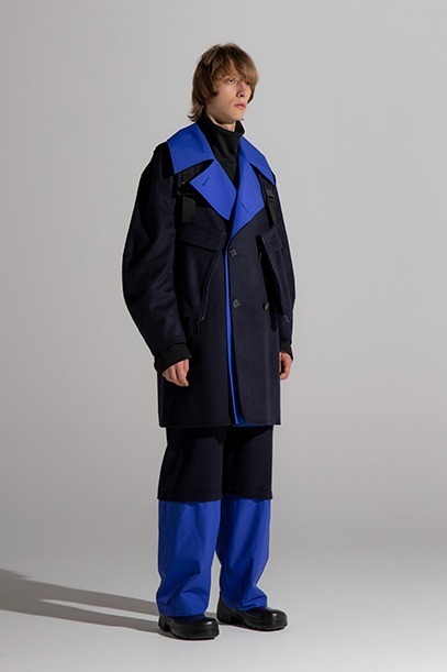 ＜WATER REPELLENT CASHMERE シリーズ＞
WATER REPELLENT CASHMERE LAYERED LONG PEA COAT
WATER REPELLENT CASHMERE LAYERED WADER