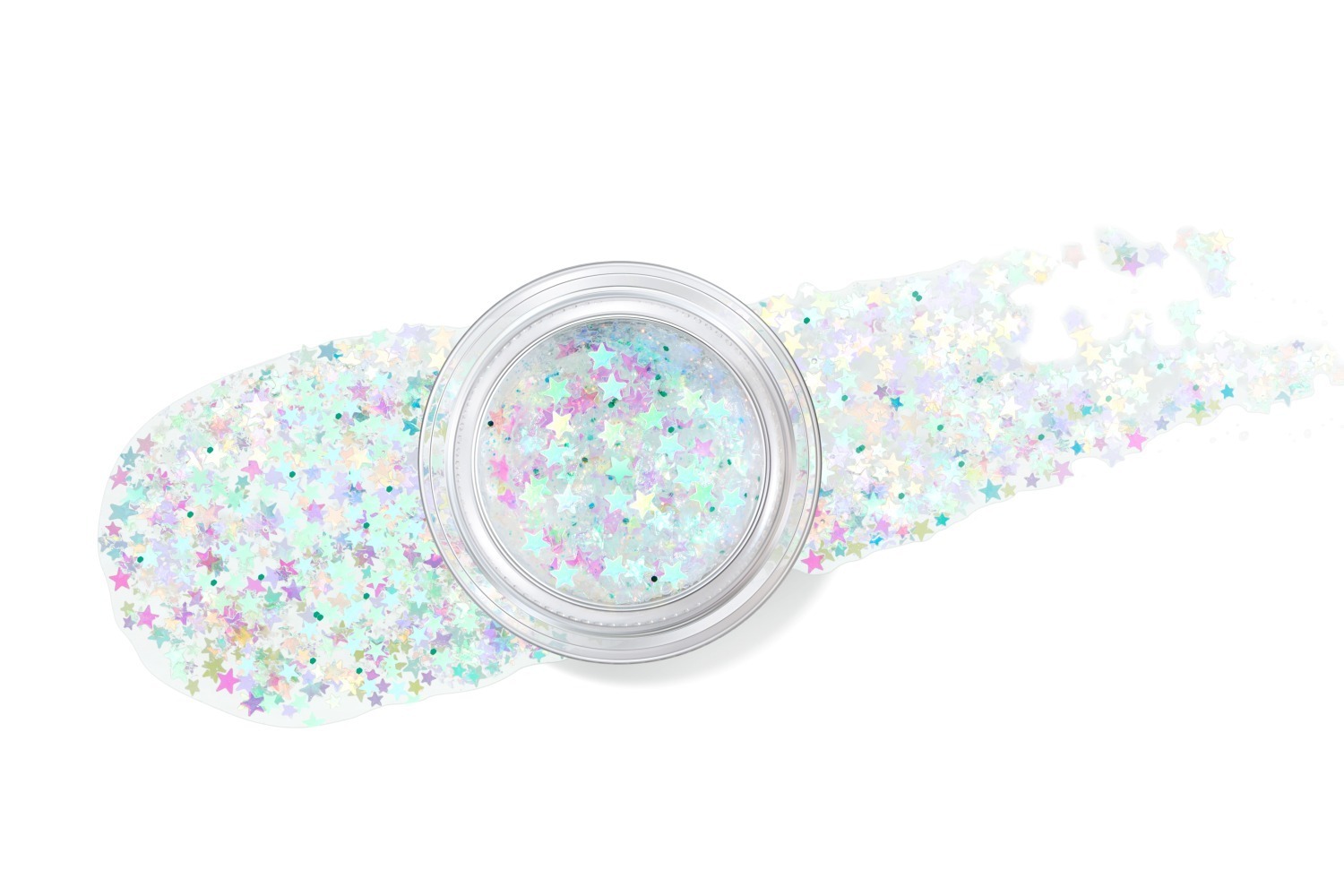 ズーシー22年秋コスメ「グリッタージェリー」“史上最大級”星形ホログラム＆偏光ラメのマルチコスメ