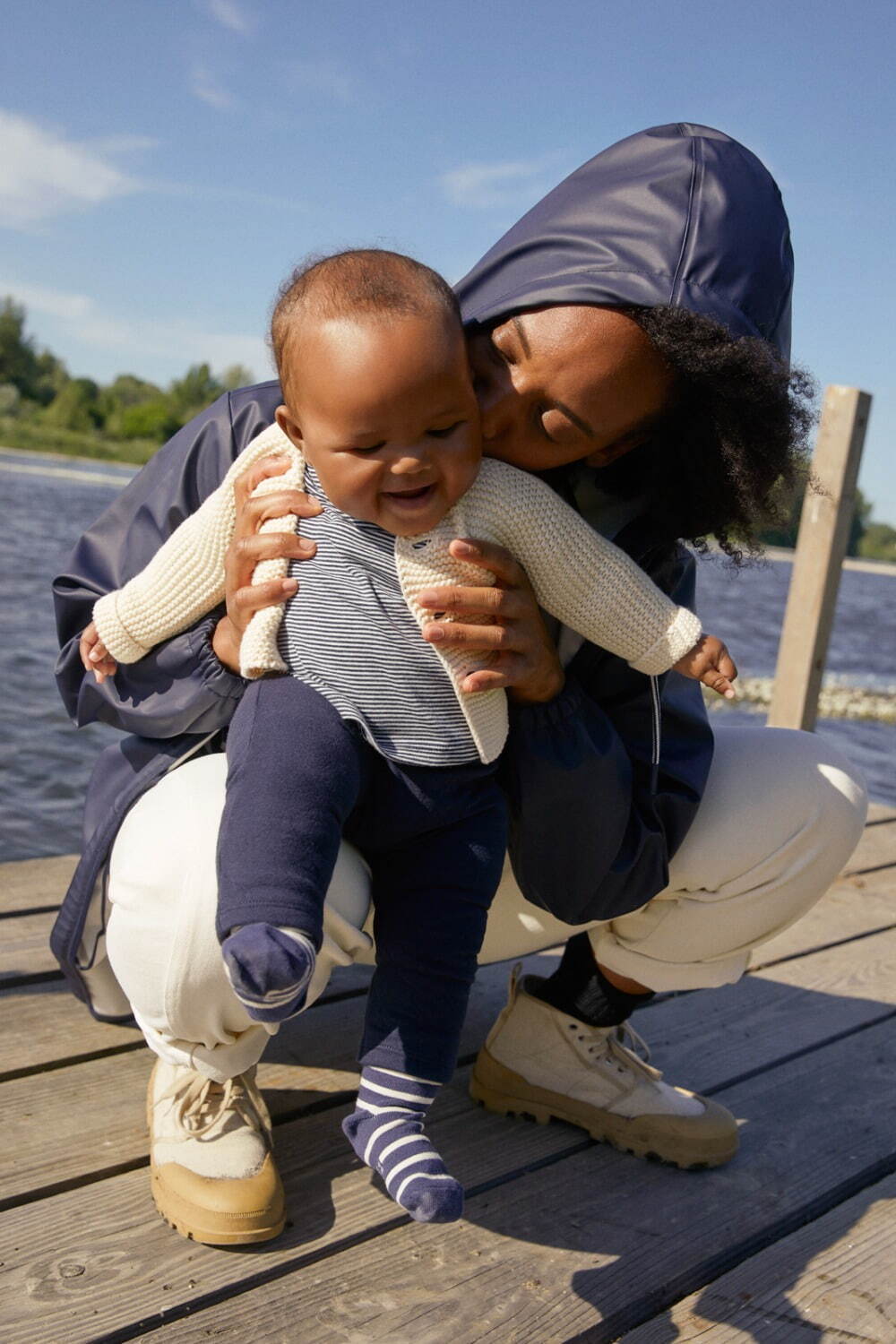 プチバトー 新生児(PETIT BATEAU BIRTH) 2022-23年秋冬ウィメンズ&メンズコレクション シルエット - 写真2