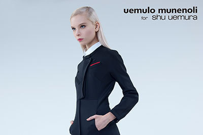 シュウ ウエムラが2014年からユニフォームを一新 - デザイナーはウエムロ ムネノリ