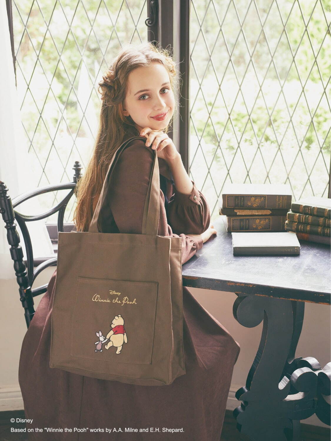 メゾン ド フルール「くまのプーさん」フリルトートバッグ&“はちみつ ...