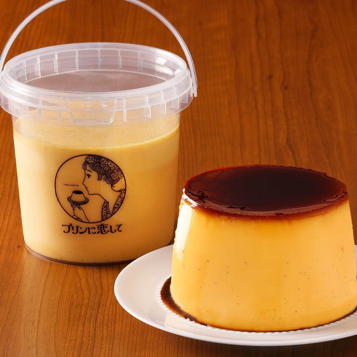 バケツdeレトロプリン 800g 2,000円