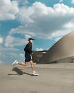 東京デザインスタジオ ニューバランス新スニーカー、鮮やかなブルーの“むき出し”メッシュアッパー｜写真7