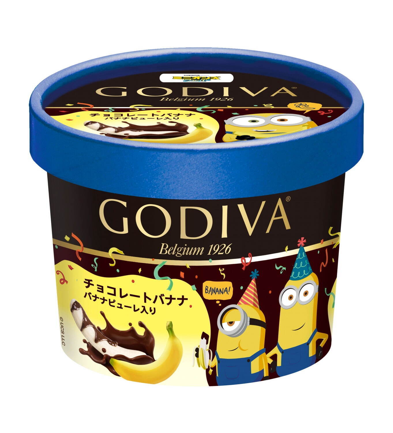 ゴディバ カップアイス「チョコレートバナナ」322円／90ml