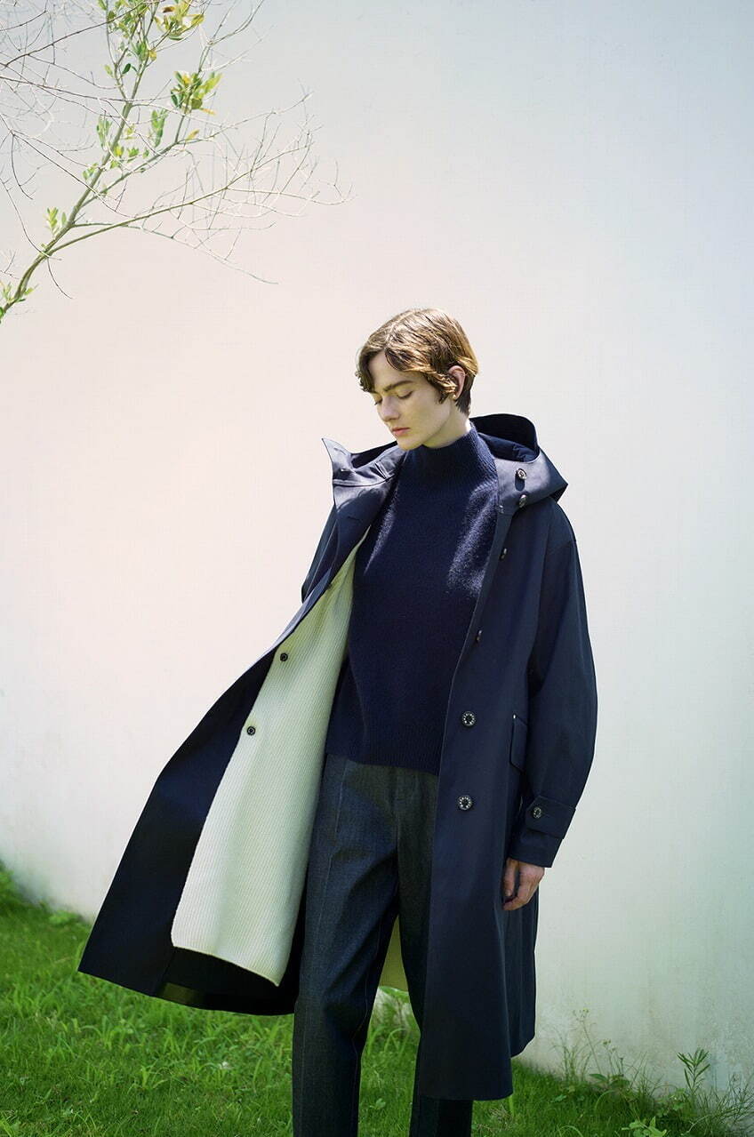 MACKINTOSH×BATONER 22AW カシミヤドライバーズニット