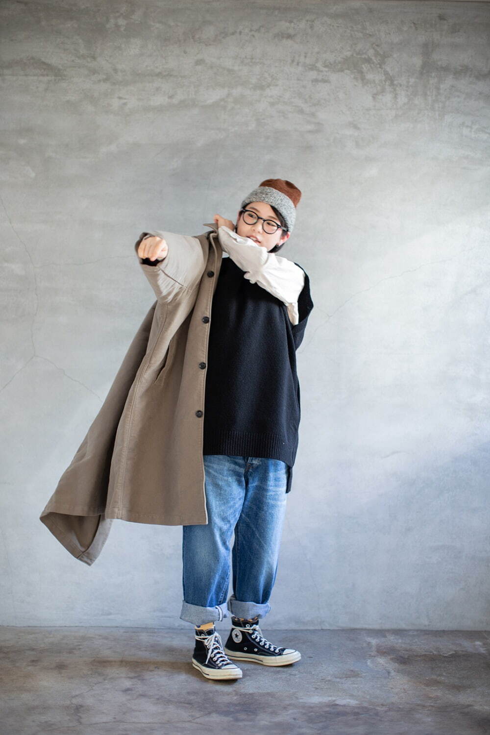 オーディナリーフィッツ(ORDINARY FITS) 2022-23年秋冬ウィメンズ&メンズコレクション シルエット - 写真2