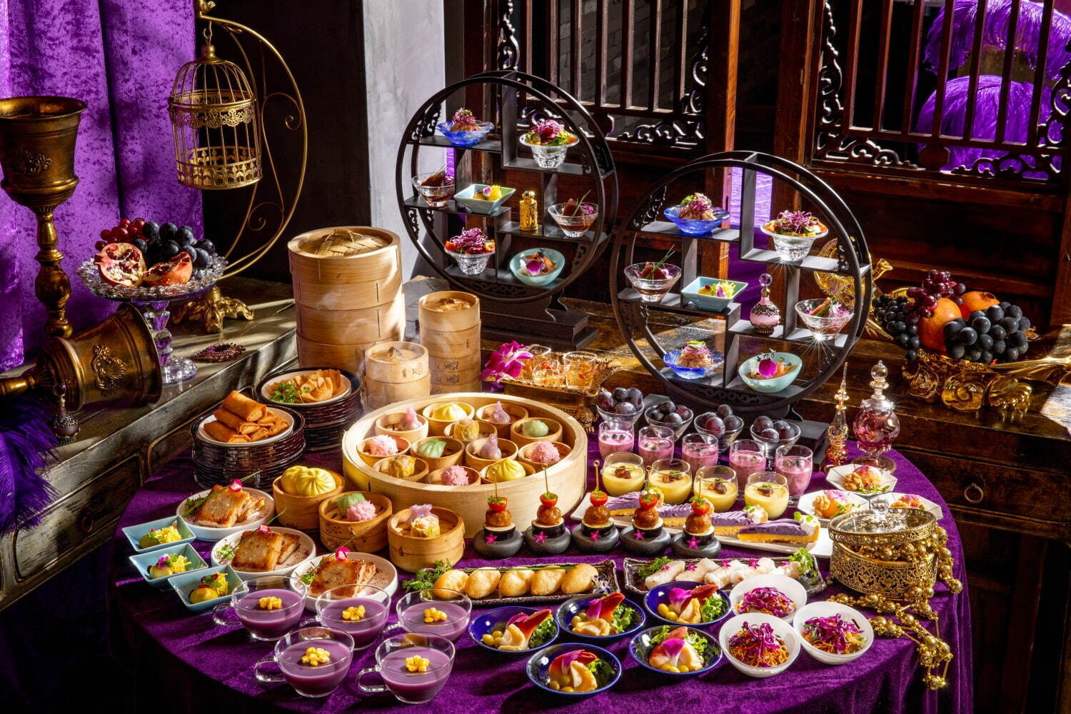 餃子｜ヒルトン東京“アフタヌーンティー風”中華ランチ、食べ放題の点心や“秋の味覚”マロンプリン