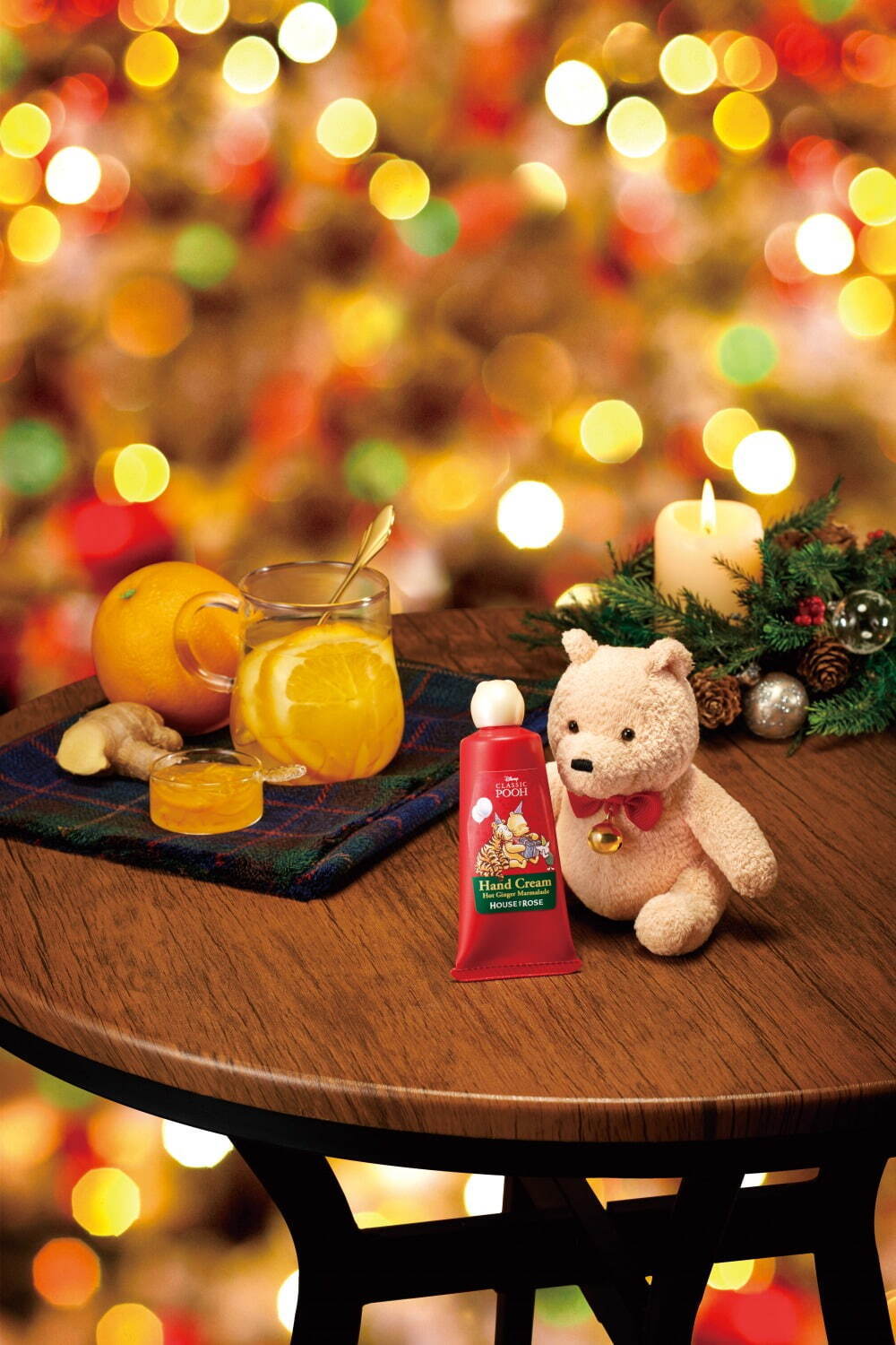 ハウス オブ ローゼ“くまのプーさん”人形付き22年クリスマスコフレ、限定ハンドクリームとセット｜写真2