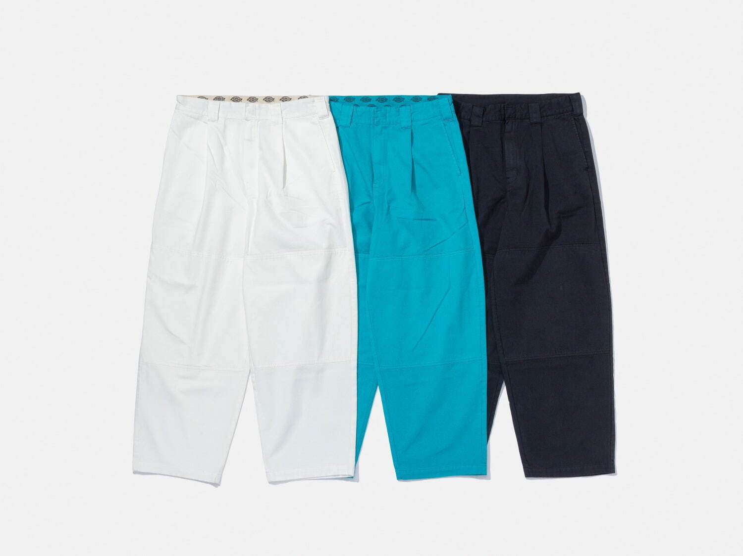ツイル ダブルニー ワイドパンツ 15,400円