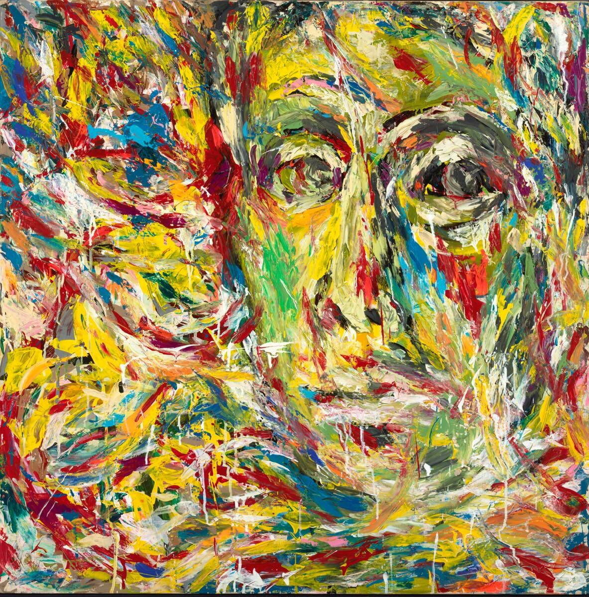 横尾忠則《自画像》1983年 横尾忠則現代美術館蔵