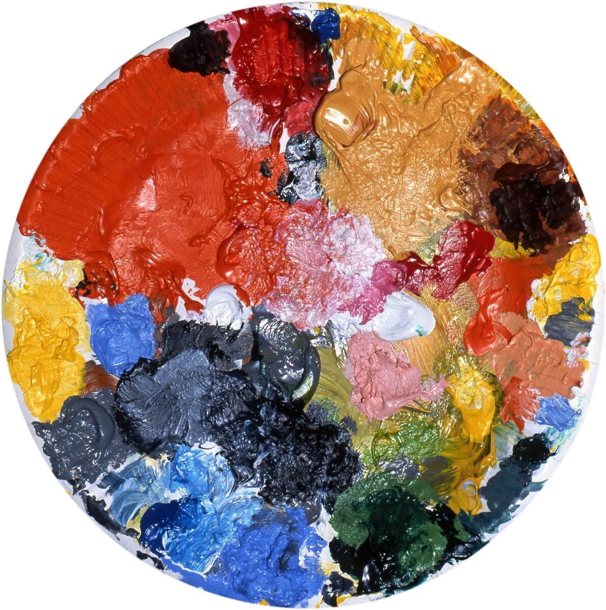 横尾忠則《パレット》1984-2009年 作家蔵