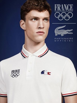 ラコステ オリンピック仏代表のユニフォームをデザイン 公式スポンサーに決定 ファッションプレス